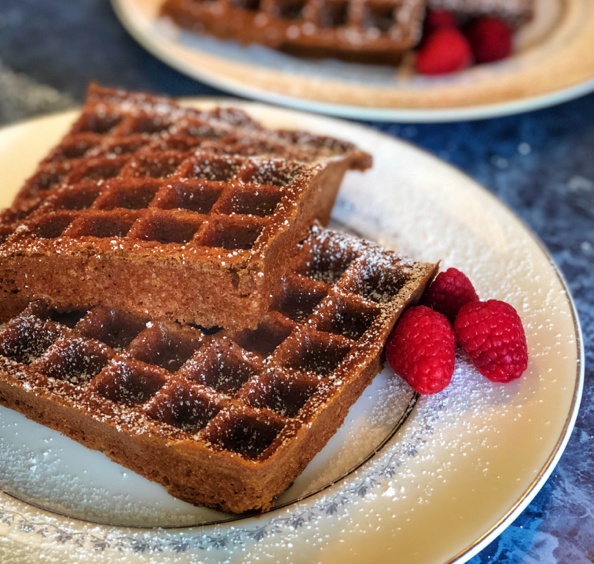 Fresh and delicious waffle | The Yellow Farmhouse Bed and Breakfast